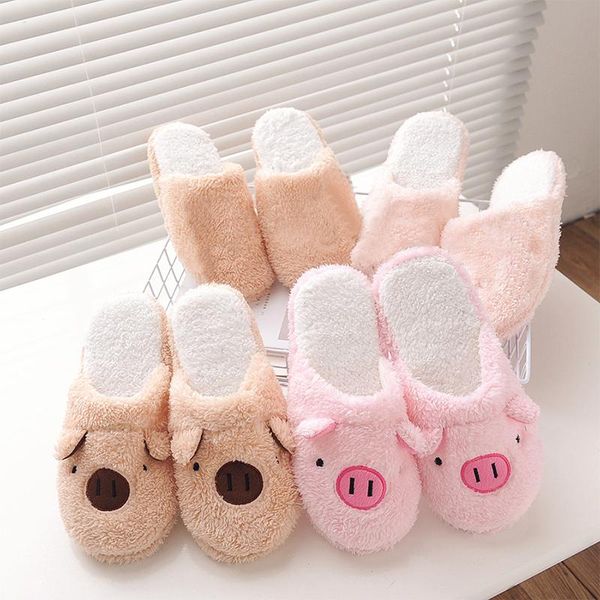 winter cute piggy cotton slippers indoor couples soft sole hair lovely pig warm shoes women household plush cotton-padded, Black
winter cute piggy cotton slippers indoor couples soft sole hair lovely pig warm shoes women household plush cotton-padded, Black