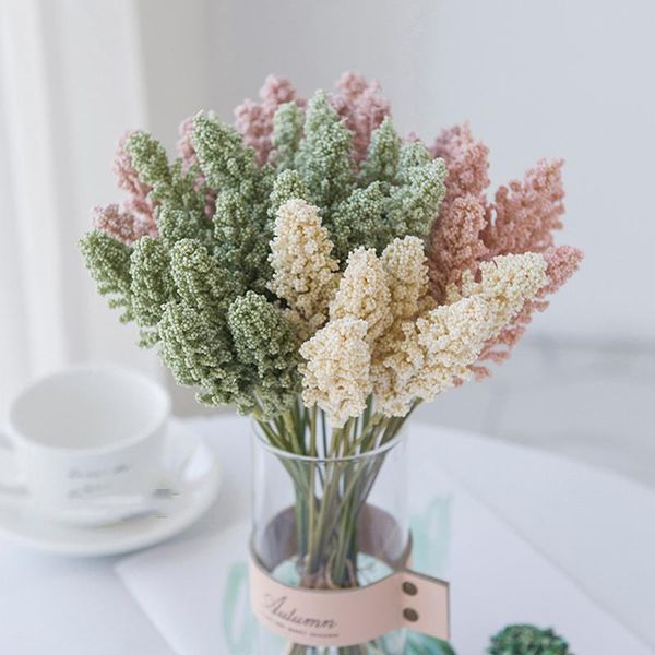pieces foam lavender bouquet bride artificial flowers vase for home decor wedding decorative wreaths fake plants &
pieces foam lavender bouquet bride artificial flowers vase for home decor wedding decorative wreaths fake plants &