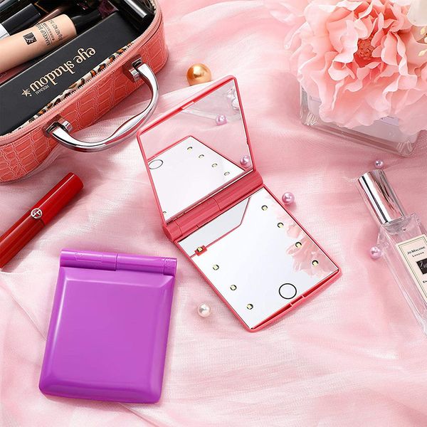mirrors small gift make-up mirror with lamp dimming magnifying glass portable travel make-up mirror with battery
mirrors small gift make-up mirror with lamp dimming magnifying glass portable travel make-up mirror with battery