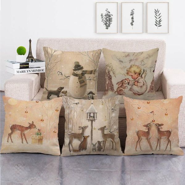 cushion/decorative pillow 45x45cm christmas pillowcase decorations for home year gift 2021
cushion/decorative pillow 45x45cm christmas pillowcase decorations for home year gift 2021