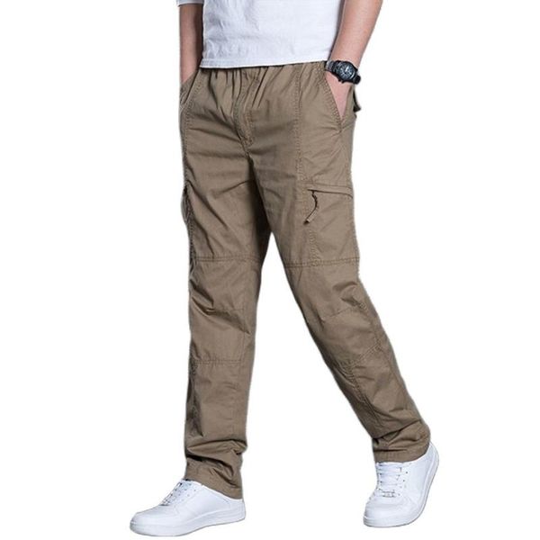 men's pants casual overalls four seasons loose multi-pocket straight jogging middle age khaki 6xl, Black
men's pants casual overalls four seasons loose multi-pocket straight jogging middle age khaki 6xl, Black