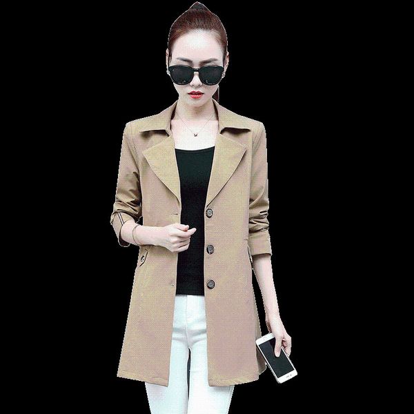 women's trench coats spring autumn long sleeve single-breasted windbreaker coat khaki ladies coats large size women fashion 4xl n45u, Tan;black
women's trench coats spring autumn long sleeve single-breasted windbreaker coat khaki ladies coats large size women fashion 4xl n45u, Tan;black