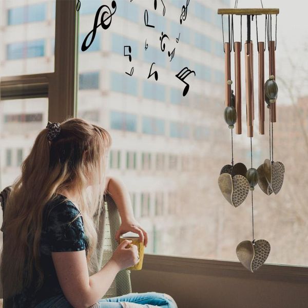 antique wind chimes home hanging ornament craft gift metal 8 tubes heart windchimes wall for outdoor bedroom decor decorative objects & figu
antique wind chimes home hanging ornament craft gift metal 8 tubes heart windchimes wall for outdoor bedroom decor decorative objects & figu
