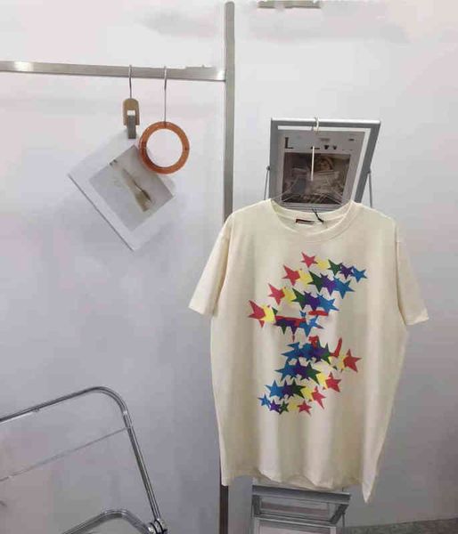 2022 factory wholesale new summer fashion ancient + loose casual round neck color printed short sleeve t-shirt for men and women, White
2022 factory wholesale new summer fashion ancient + loose casual round neck color printed short sleeve t-shirt for men and women, White