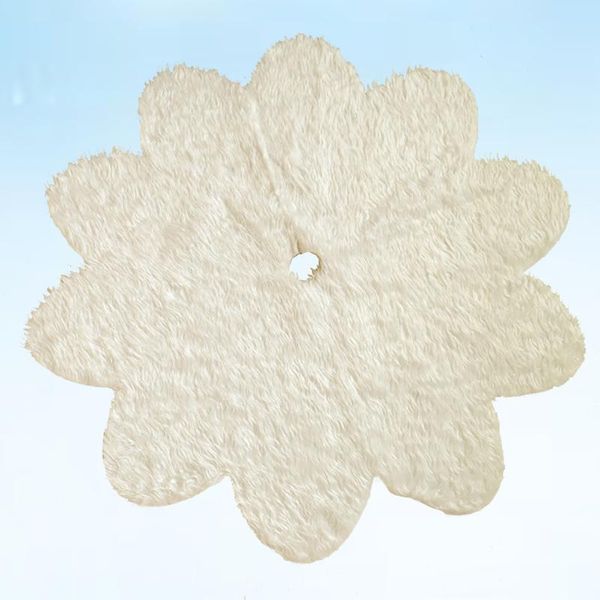 christmas decorations 78cm tree skirt floral shape white artificial wool base decoration apron wrap
christmas decorations 78cm tree skirt floral shape white artificial wool base decoration apron wrap