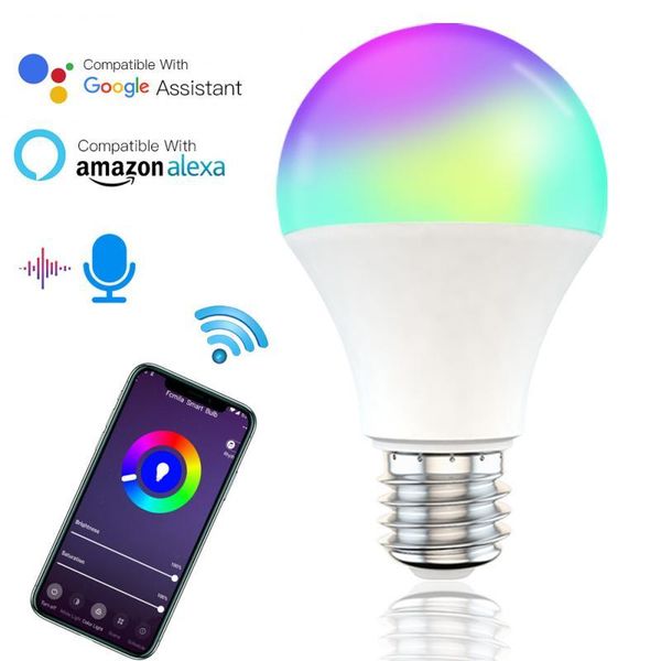 bulbs tuya 15w 9w wifi smart light bulb, 110v 220v e27 rgb led lamp dimmable with life app, voice control for google home, alexa
bulbs tuya 15w 9w wifi smart light bulb, 110v 220v e27 rgb led lamp dimmable with life app, voice control for google home, alexa