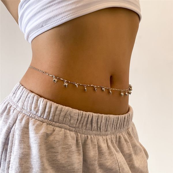 thin tassel heart belt waist belly chain boho harness for women summer beach bikini y2k plus size jewelry 2021 accessories, Silver
thin tassel heart belt waist belly chain boho harness for women summer beach bikini y2k plus size jewelry 2021 accessories, Silver