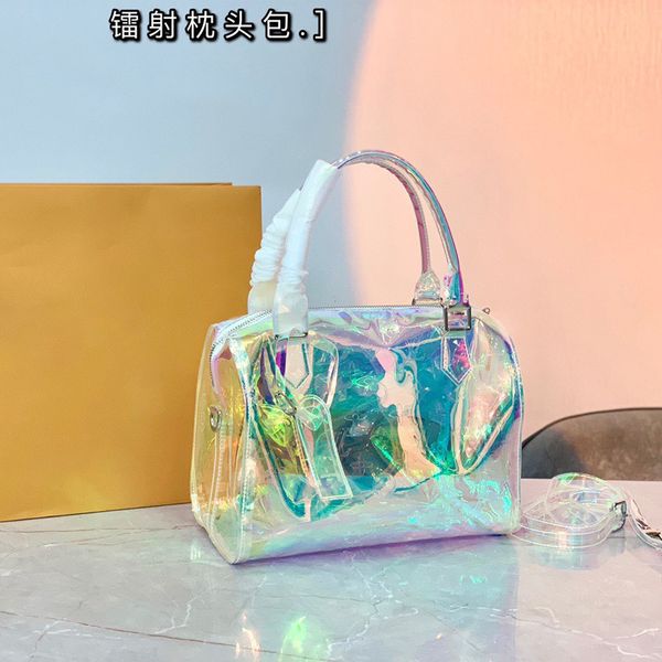 factory outlet design pvc colorful transparent radium shooter single shoulder bag net red cosmetic handbag
factory outlet design pvc colorful transparent radium shooter single shoulder bag net red cosmetic handbag