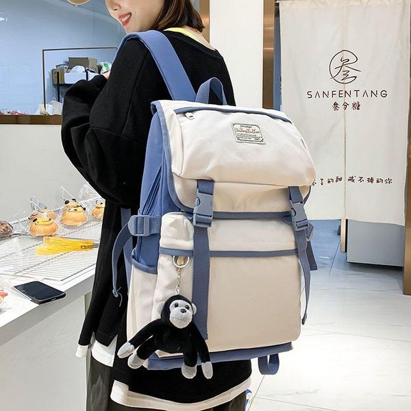 backpack trendy design youth nylon 2021 fashion woman waterproof campus school bag solid color soft zipper lapbackpacks sac
backpack trendy design youth nylon 2021 fashion woman waterproof campus school bag solid color soft zipper lapbackpacks sac