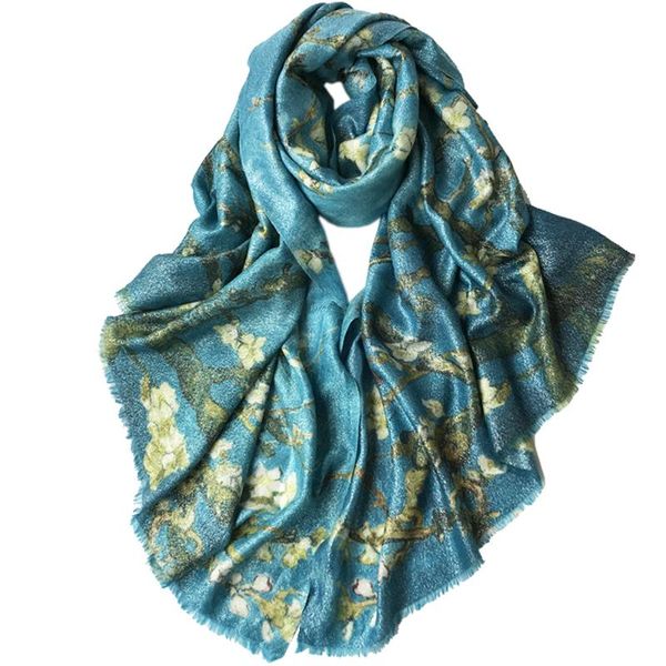 scarves classic printed pure cashmere clips bright silk women intellectual elegant big scarf shawl pashmina 110x200cm, Blue;gray
scarves classic printed pure cashmere clips bright silk women intellectual elegant big scarf shawl pashmina 110x200cm, Blue;gray