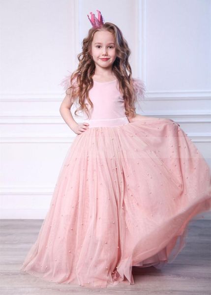 girl's dresses pink a-line girls puffy tulle pearls birthday dress little princess party gown children performance costumes, Red;yellow
girl's dresses pink a-line girls puffy tulle pearls birthday dress little princess party gown children performance costumes, Red;yellow
