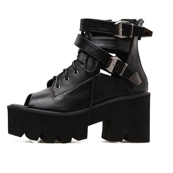 women platform thick heels sandals 2021 autumn thick-soled muffin belt buckle chunky shoes -8354 dress, Black
women platform thick heels sandals 2021 autumn thick-soled muffin belt buckle chunky shoes -8354 dress, Black