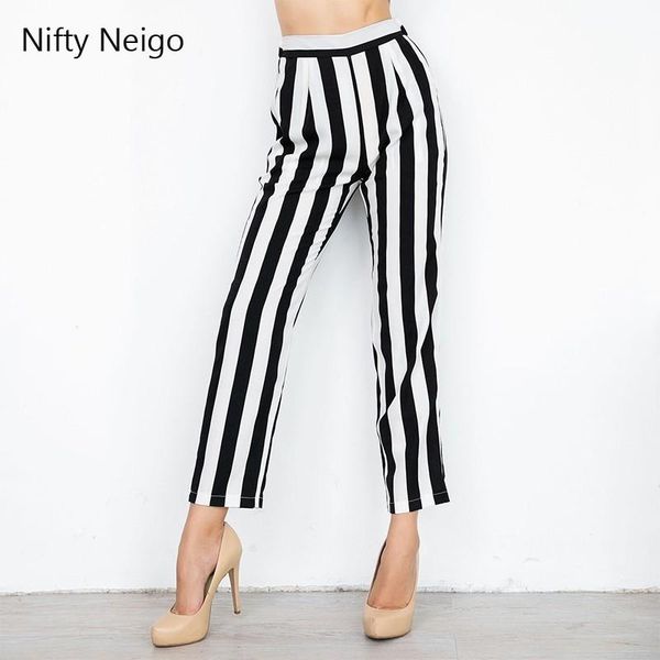 women's pants & capris nifty neigo harajuku office lady women straight stripe trousers summer spring casual, Black;white
women's pants & capris nifty neigo harajuku office lady women straight stripe trousers summer spring casual, Black;white