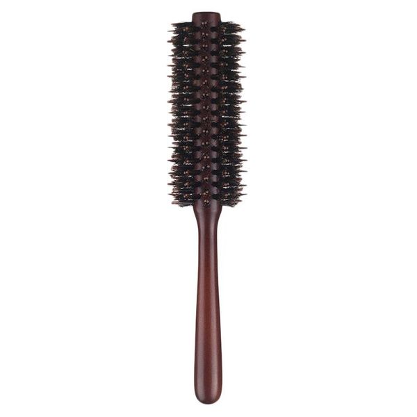 natural bristles hair brush round curling combs texture anti-static care head thick handle wo brushes, Silver
natural bristles hair brush round curling combs texture anti-static care head thick handle wo brushes, Silver