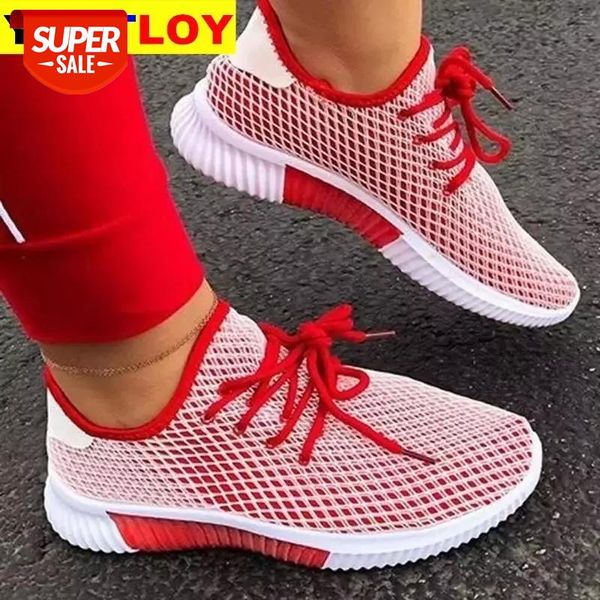 2020 red mesh women flat walking shoes casual ladies outdoor sport sneakers breathable female lace-up footwear size 35-43 #xs1j
2020 red mesh women flat walking shoes casual ladies outdoor sport sneakers breathable female lace-up footwear size 35-43 #xs1j