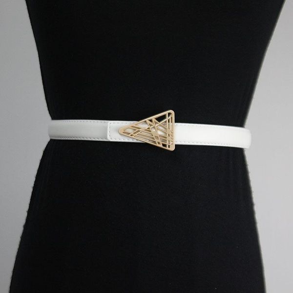 belts belt women's leather triangle buckle decorative suit with dress waist closing versatile jeans black thin, Black;brown
belts belt women's leather triangle buckle decorative suit with dress waist closing versatile jeans black thin, Black;brown