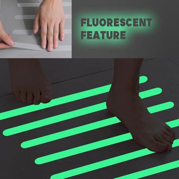 party favor 12pcs non-slip glowing shower strip transparent sticker bathtub/step/baby anti-fall high strength paste safety tape pad dropship
party favor 12pcs non-slip glowing shower strip transparent sticker bathtub/step/baby anti-fall high strength paste safety tape pad dropship