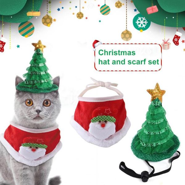 cat costumes skin friendly 2pcs/set beautiful soft texture cats hat neckerchief christmas series pattern pet supplies
cat costumes skin friendly 2pcs/set beautiful soft texture cats hat neckerchief christmas series pattern pet supplies