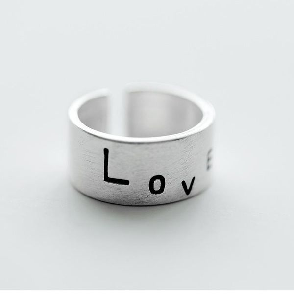 cluster rings korean fashion lettering accessories female personality wild face opening ring, Golden;silver
cluster rings korean fashion lettering accessories female personality wild face opening ring, Golden;silver
