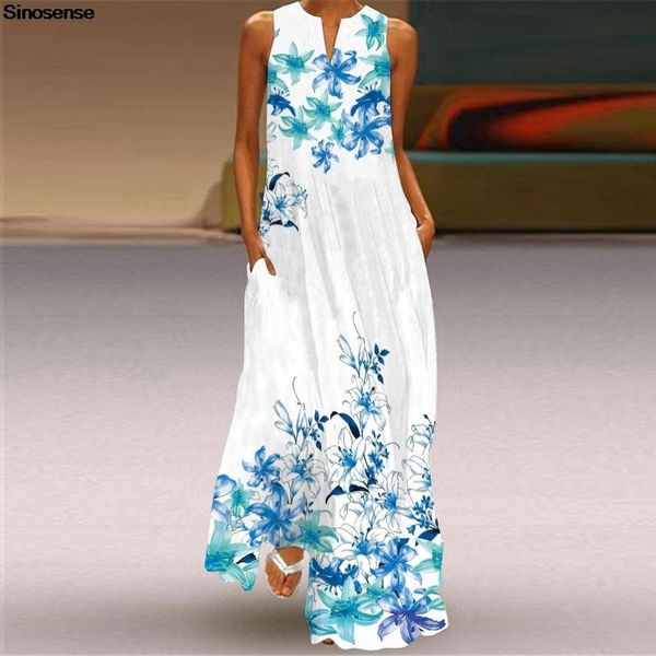 casual dresses women sleeveless summer boho chiffon dress v-neck tunic tank floral print beach party maxi long loose, Black;gray
casual dresses women sleeveless summer boho chiffon dress v-neck tunic tank floral print beach party maxi long loose, Black;gray
