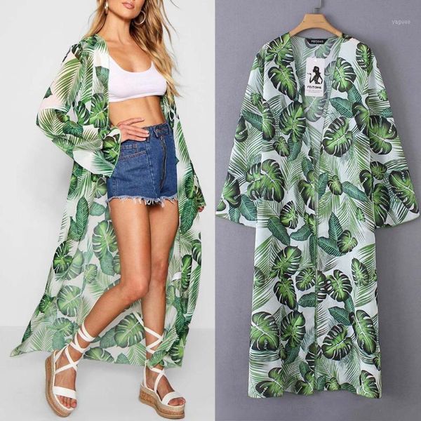 women's swimwear leaves print bikini beach cover up tunics for long kaftan robe de plage sarong swimsuit cover-ups, White;black
women's swimwear leaves print bikini beach cover up tunics for long kaftan robe de plage sarong swimsuit cover-ups, White;black