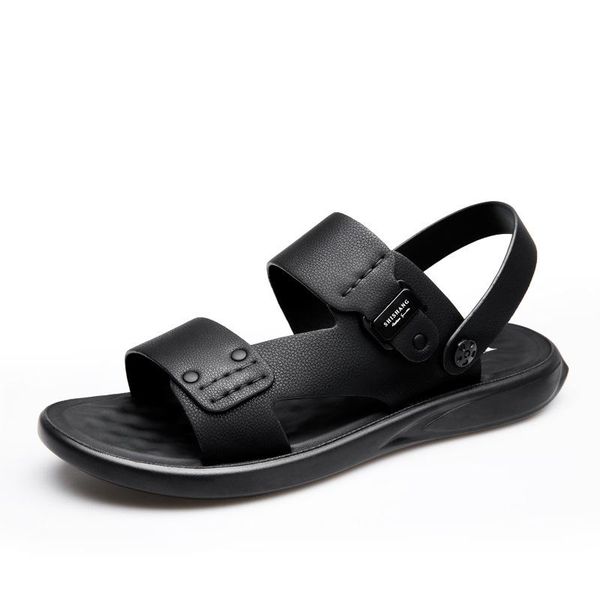 sandals summer men's outdoor pu leather breathable light men roman beach bohemia footwear flip flops slippers, Black
sandals summer men's outdoor pu leather breathable light men roman beach bohemia footwear flip flops slippers, Black