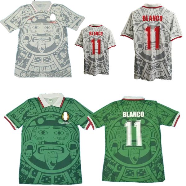 thai 1998 mexico retro jerseys classic vintage luis garcia blanco soccer jersey home green hernandez 98 football shirt camisa de futebol, Black;yellow
thai 1998 mexico retro jerseys classic vintage luis garcia blanco soccer jersey home green hernandez 98 football shirt camisa de futebol, Black;yellow