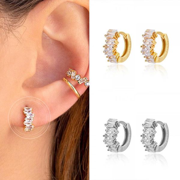 hoop & huggie 925 sterling silver small earrings tiny baguette cz for women crystal fashion jewelry 2021, Golden;silver
hoop & huggie 925 sterling silver small earrings tiny baguette cz for women crystal fashion jewelry 2021, Golden;silver