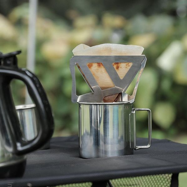 coffee filters stainless steel filter holder portable dripper baskets folding drip rack
coffee filters stainless steel filter holder portable dripper baskets folding drip rack