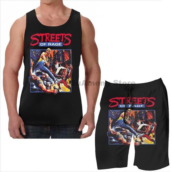 men's tracksuits summer funny print men tank women streets of rage beach shorts sets fitness vest, Gray
men's tracksuits summer funny print men tank women streets of rage beach shorts sets fitness vest, Gray