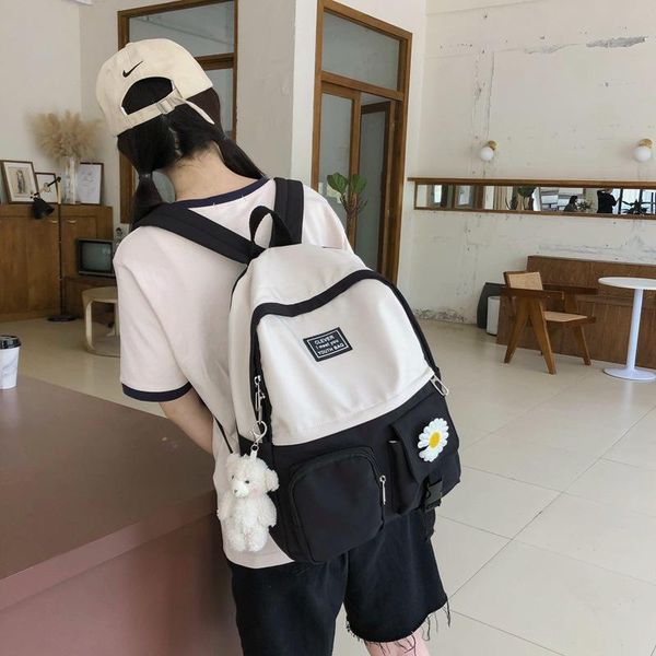 backpack female school backpacks, purse with pendant of dolls for students, waterproof teenage girls, book scholarship, travel 7fjc
backpack female school backpacks, purse with pendant of dolls for students, waterproof teenage girls, book scholarship, travel 7fjc