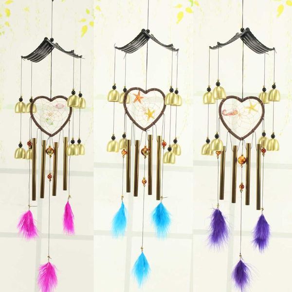 decorative objects & figurines 1pc wind chimes hollow metal tube bells with heart shaped dream catcher home decor und sale
decorative objects & figurines 1pc wind chimes hollow metal tube bells with heart shaped dream catcher home decor und sale