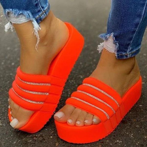 women's slippers fashion sandals for women shoes thick platforms casual rome beach ladies slides, Black
women's slippers fashion sandals for women shoes thick platforms casual rome beach ladies slides, Black