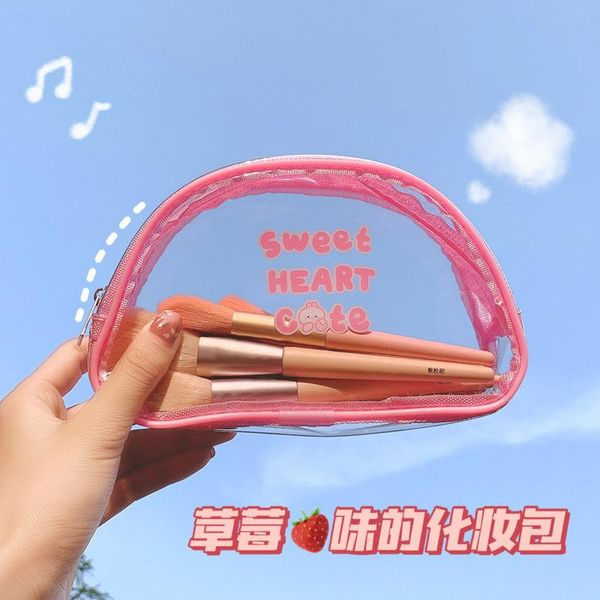 girls cosmetic bag transparent pvc large capacity portable toiletry travel waterproof clear storage makeup organizer bags & cases
girls cosmetic bag transparent pvc large capacity portable toiletry travel waterproof clear storage makeup organizer bags & cases