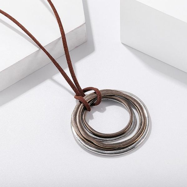 pendant necklaces vrouwen lange ketting vintage handgemaakte hanger geometrische kleding accessoires sieraden touw, Silver
pendant necklaces vrouwen lange ketting vintage handgemaakte hanger geometrische kleding accessoires sieraden touw, Silver
