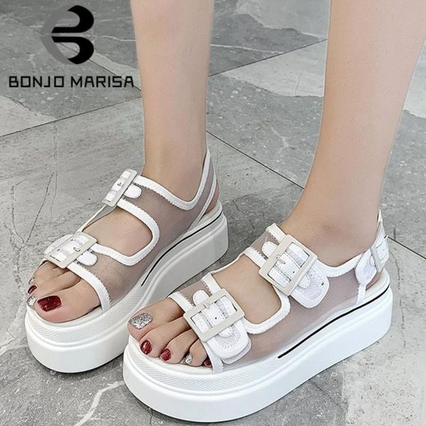 dress shoes bonjomarisa girls sweet mesh platform ins brand designer sandals women summer casual wedges woman, Black
dress shoes bonjomarisa girls sweet mesh platform ins brand designer sandals women summer casual wedges woman, Black