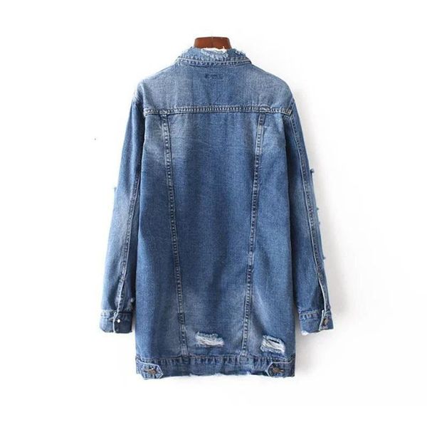 women's jackets european style ladies denim jacket fashion hole ripped single breasted women outwear streetwear loose fit, Black;brown
women's jackets european style ladies denim jacket fashion hole ripped single breasted women outwear streetwear loose fit, Black;brown