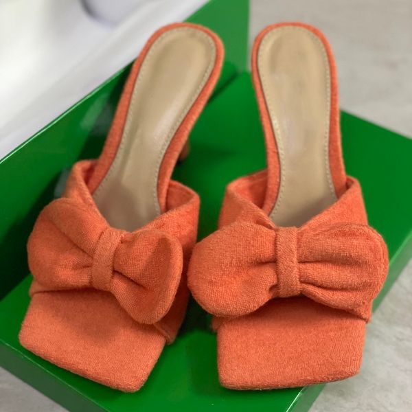 2022 women bow 9cm sandals fashion summer slippers novel joker towel fabric high heel slippers r ladies cool slides slipper, Black
2022 women bow 9cm sandals fashion summer slippers novel joker towel fabric high heel slippers r ladies cool slides slipper, Black