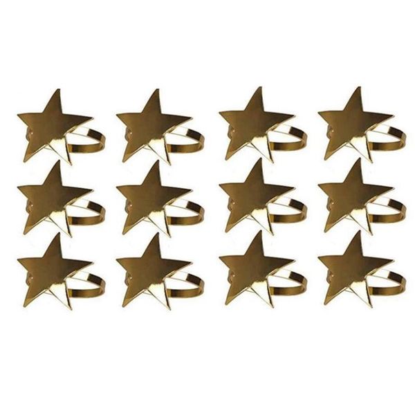 napkin rings 12 pcs five-pointed star ring,christmas ring suitable for holiday parties,dinners,wedding receptions,etc
napkin rings 12 pcs five-pointed star ring,christmas ring suitable for holiday parties,dinners,wedding receptions,etc