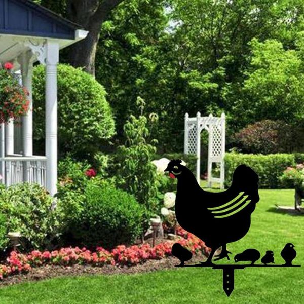 pc hen chicken garden stakes acrylic art party outdoors yard decor gift x7je decorations
pc hen chicken garden stakes acrylic art party outdoors yard decor gift x7je decorations