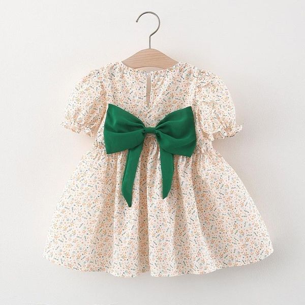 girl's dresses summer dress girls toddler baby kids short sleeve bow ruched floral flowers print born infant 0-3y, Red;yellow
girl's dresses summer dress girls toddler baby kids short sleeve bow ruched floral flowers print born infant 0-3y, Red;yellow