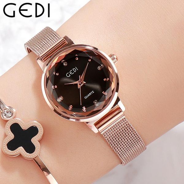 wristwatches gedi fashion simple women quartz wristwatch stainless steel mesh band small rhinestone dial female vintage bracelet watches, Slivery;brown
wristwatches gedi fashion simple women quartz wristwatch stainless steel mesh band small rhinestone dial female vintage bracelet watches, Slivery;brown