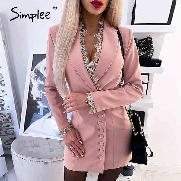 v-neck pink bodycon women blazer long sleeve lace button suit autumn winter high street female office dress 210414, Black;gray
v-neck pink bodycon women blazer long sleeve lace button suit autumn winter high street female office dress 210414, Black;gray