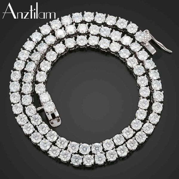 luxury s925 sterling silver solid white gold color iced out moissanite real diamond tennis chain necklace men jewelry x0509
luxury s925 sterling silver solid white gold color iced out moissanite real diamond tennis chain necklace men jewelry x0509