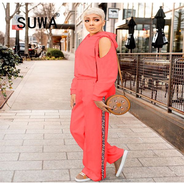 off shoulder long sleeve hoodies wide leg pants cool girl fashion track suit woman two piece outfits lounge wear set 210525, White
off shoulder long sleeve hoodies wide leg pants cool girl fashion track suit woman two piece outfits lounge wear set 210525, White