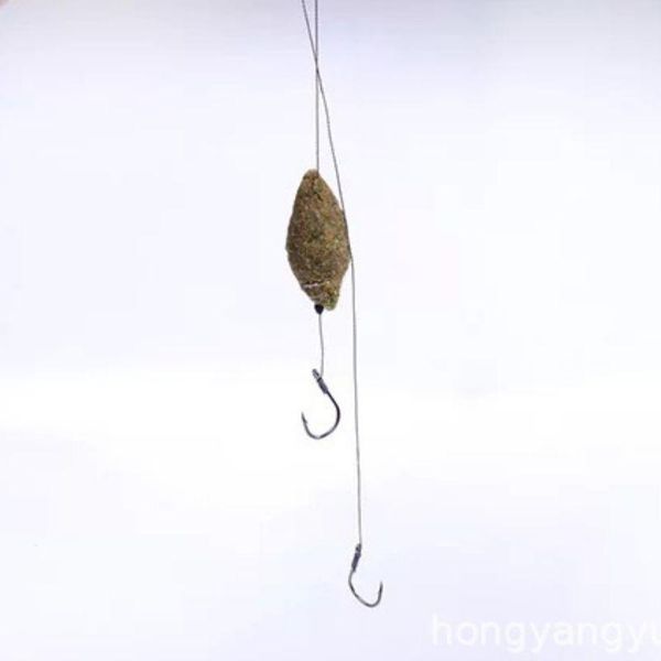 fishing hooks 5 pcs / set double hook line steel barbed carp lure feeder accessories cage
fishing hooks 5 pcs / set double hook line steel barbed carp lure feeder accessories cage