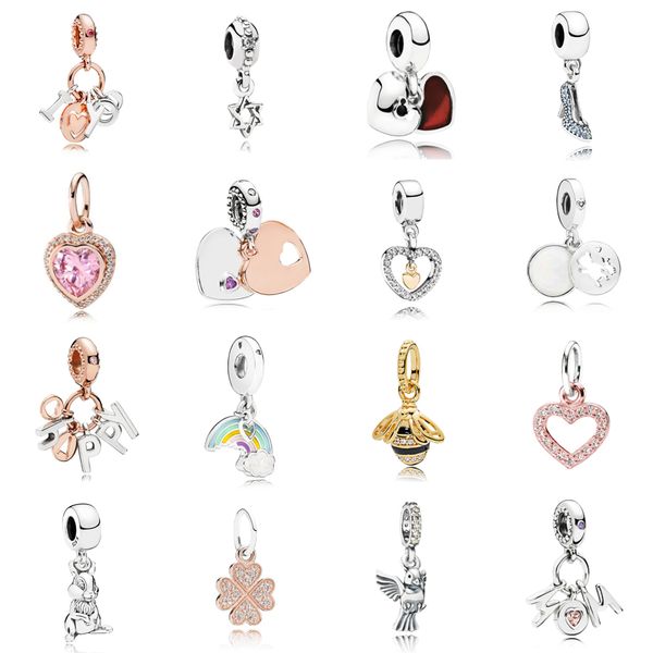 new 2021 100% 925 sterling silveand786596czr rose i love you hanging charm and luxuriousdiy women original bracelet fashion jew elry gift, Black
new 2021 100% 925 sterling silveand786596czr rose i love you hanging charm and luxuriousdiy women original bracelet fashion jew elry gift, Black