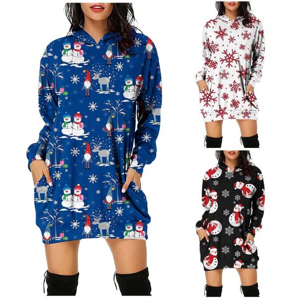 casual dresses hoodies dress women autumn christmas print long sleeves pocket plus size vintage pullovers vestidos 40#, Black;gray
casual dresses hoodies dress women autumn christmas print long sleeves pocket plus size vintage pullovers vestidos 40#, Black;gray