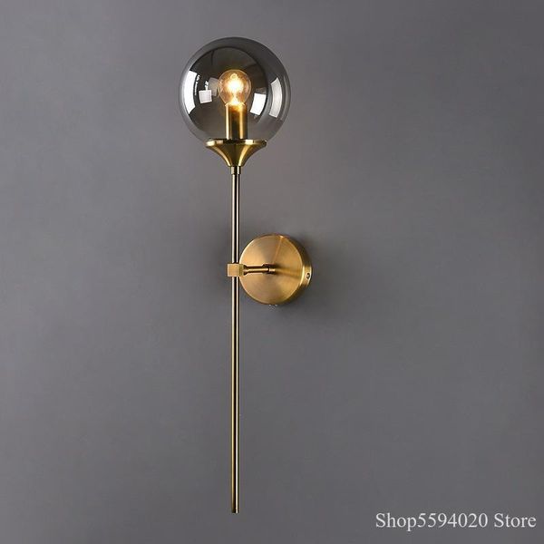 wall lamp post-modern luxury led glass sconce simple indoor nordic corridor bedroom bedside magic bean e14
wall lamp post-modern luxury led glass sconce simple indoor nordic corridor bedroom bedside magic bean e14