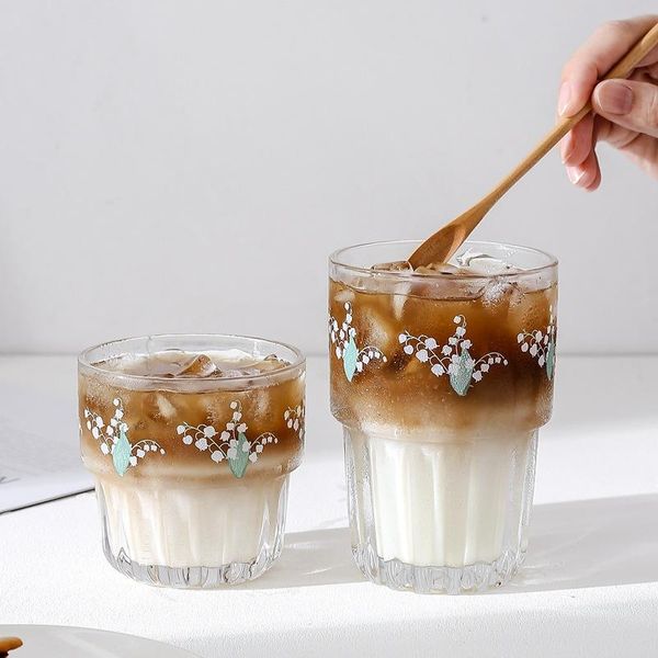 lily of the valley flower cup korea ins wind ice coffee glass fresh girl heart cola milk tea can be superimposed wine glasses
lily of the valley flower cup korea ins wind ice coffee glass fresh girl heart cola milk tea can be superimposed wine glasses